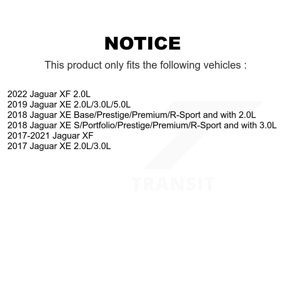 [Arrière] Plaquette de frein pour Jaguar XE XF KCW-100910
