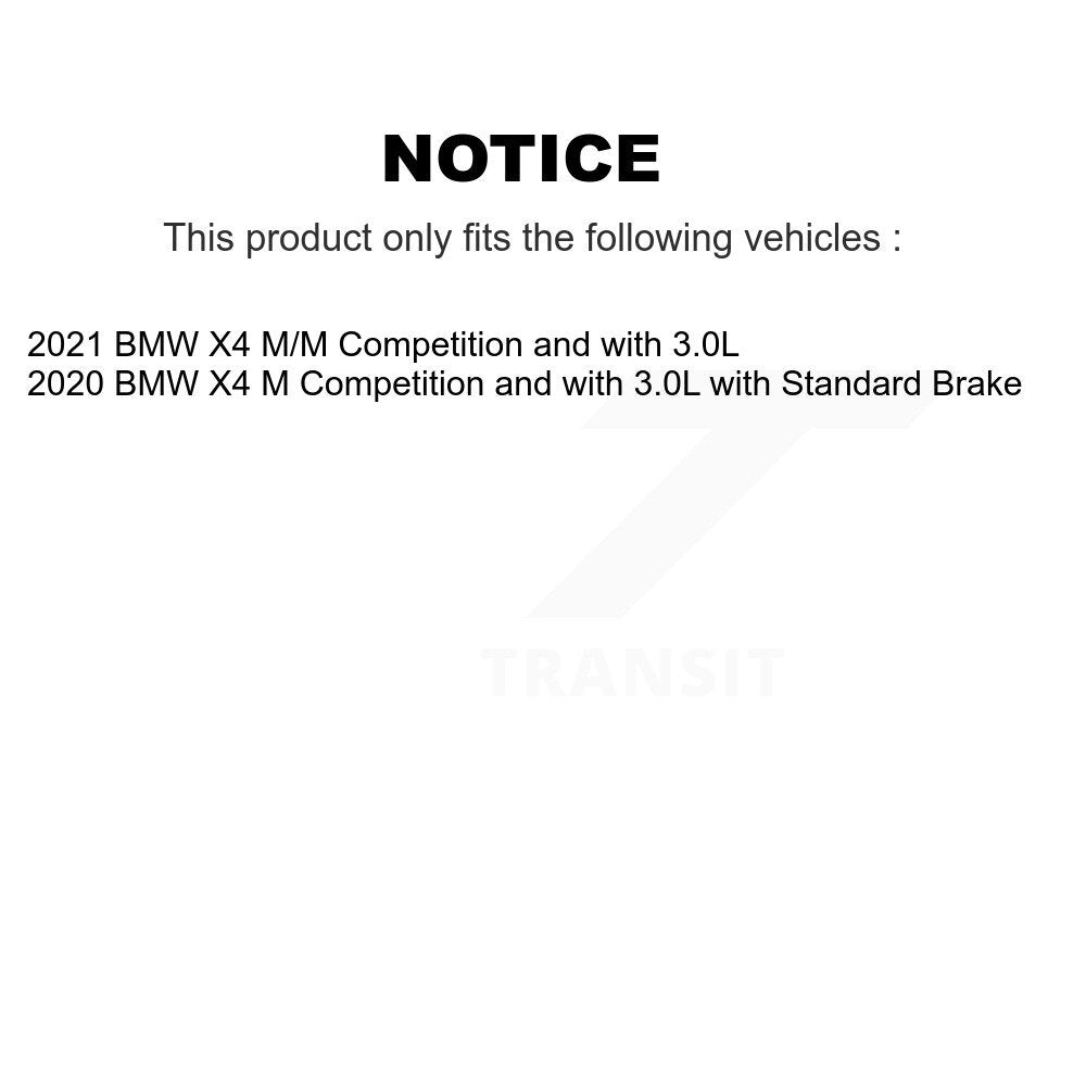 [Arrière] Plaquette de frein pour BMW X4 KCW-100915