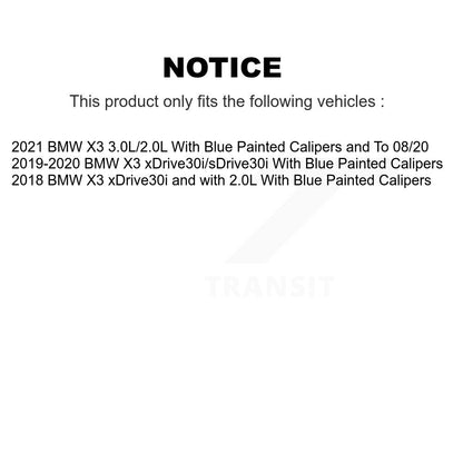 [Arrière] Plaquette de frein pour BMW X3 KCW-100926