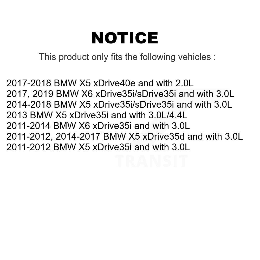 [Arrière] Plaquette de frein pour BMW X5 X6 KCW-100963