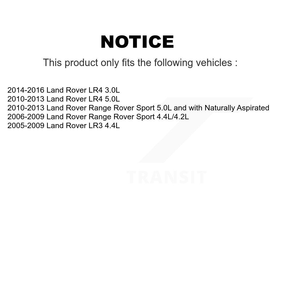 [Arrière] Plaquette de frein pour Land Rover Range Sport LR4 LR3 KCW-101007