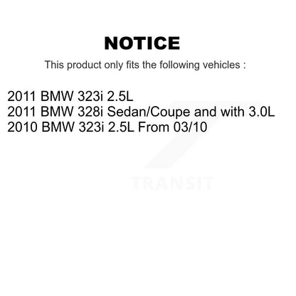 [Avant et Arrière] Plaquette de frein pour BMW 323i 328i KCW-101051