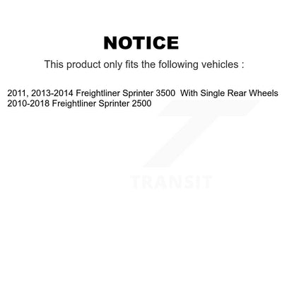 [Arrière] Plaquette de frein pour Freightliner Sprinter 2500 3500 KCW-101058