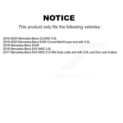 [Avant et Arrière] Plaquette de frein pour Mercedes-Benz E400 E450 E43 AMG CLS450 KCW-101087