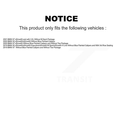 [Avant] Plaquette de frein pour BMW X5 X7 KCW-101216