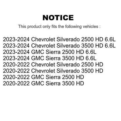 [Avant] Plaquette de frein pour GMC Chevrolet Sierra 2500 HD Silverado 3500 KCW-101222