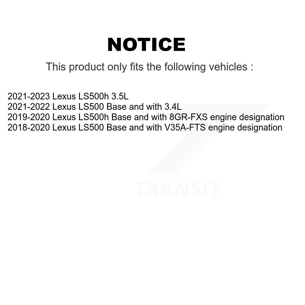 [Avant] Plaquette de frein pour Lexus LS500 LS500h KCW-101233