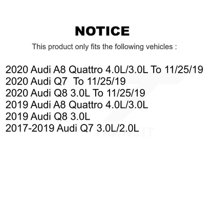 [Arrière] Plaquette de frein pour Audi Q7 Q8 A8 Quattro KCW-101238