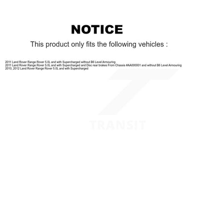 [Arrière] Plaquette de frein pour Land Rover Range KCW-101249