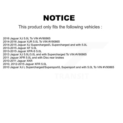 [Arrière] Plaquette de frein pour Jaguar XF XJ XFR XKR XFR-S XJR KCW-101262