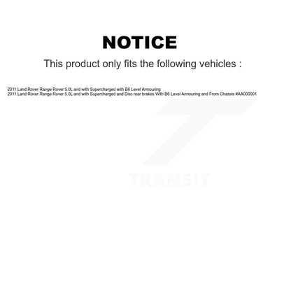 [Arrière] Plaquette de frein pour Land Rover Range KCW-101266