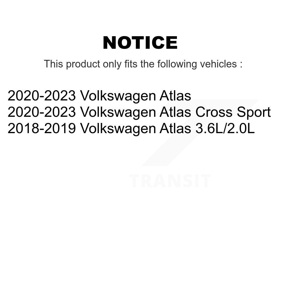 [Avant] Plaquette de frein pour Volkswagen Atlas Cross Sport KCW-101384