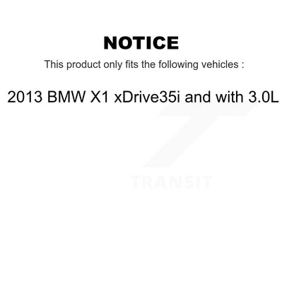 [Avant] Plaquette de frein pour 2013 BMW X1 xDrive35i with 3.0L KCW-101390