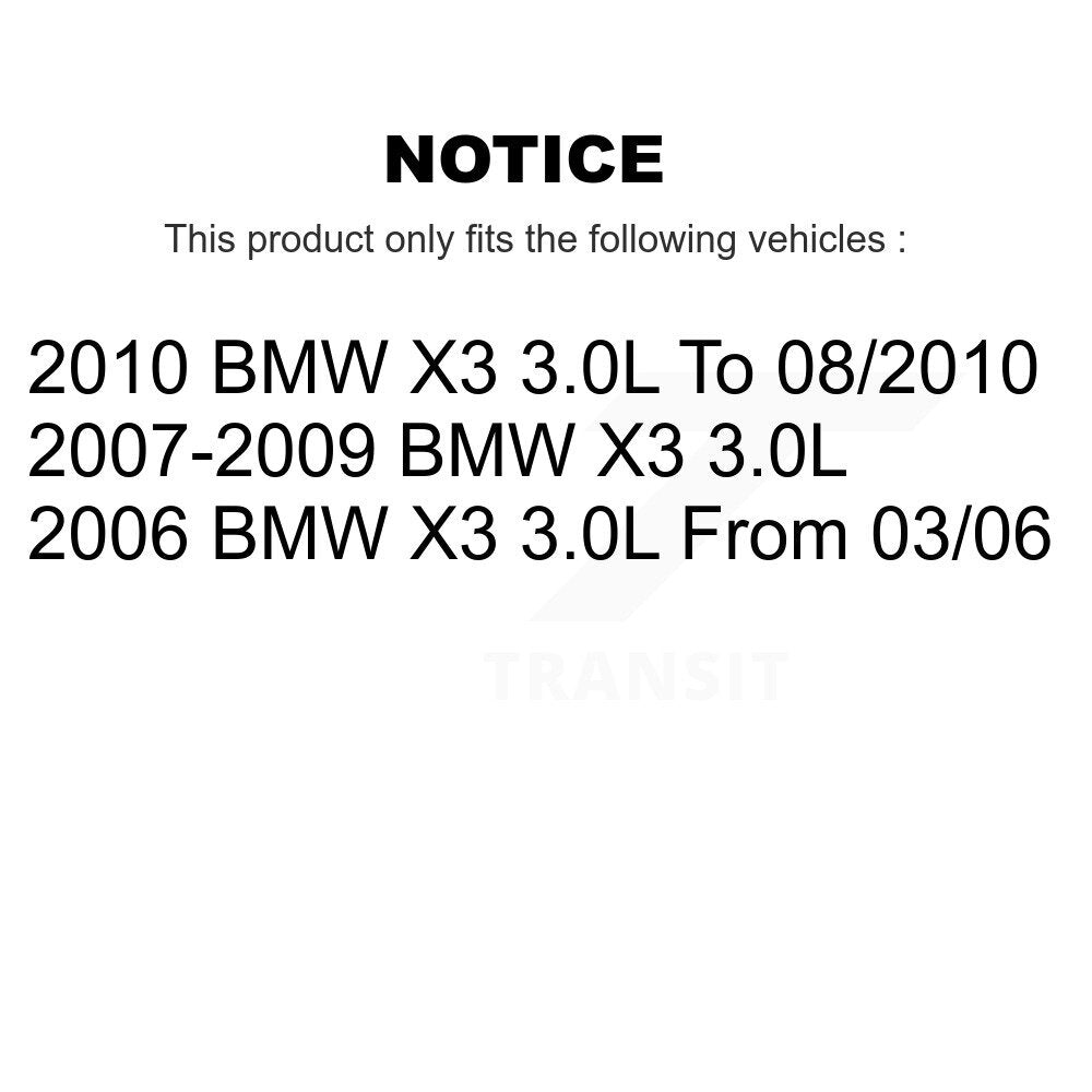 [Avant] Plaquette de frein pour BMW X3 3.0L KCW-101394