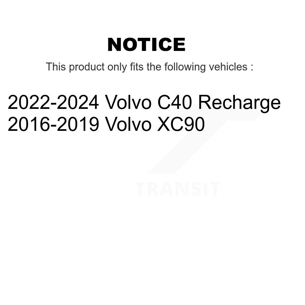 [Avant + Arrière] Kit de plaquette (céramique) de frein pour 2016-2019 Volvo XC90 KCX-100054