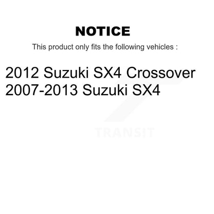 [Avant + Arrière] Kit de plaquette (céramique) de frein pour Suzuki SX4 Crossover KCX-100305