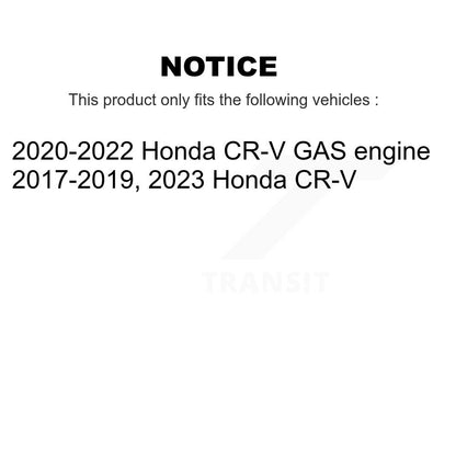 [Avant + Arrière] Kit de plaquette (céramique) de frein pour Honda CR-V KCX-100525