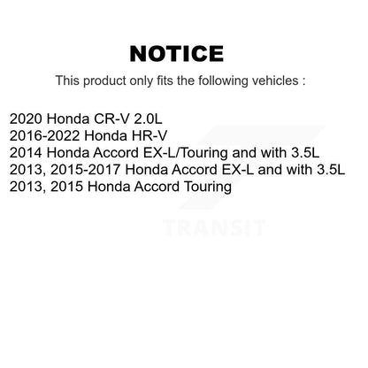 [Avant] Kit de disque (percé rainuré revêtu) de frein pour Honda Accord HR-V CR-V KD-100089