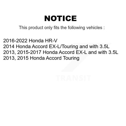 [Avant + Arrière] Kit de disque (percé rainuré revêtu) de frein pour Honda Accord HR-V KD-100344