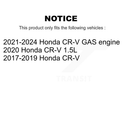 [Avant + Arrière] Kit de disque (percé rainuré revêtu) de frein pour Honda CR-V KD-100392