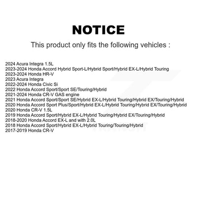 [Avant] Kit de disque (percé rainuré revêtu) de frein pour Honda CR-V Accord Acura Civic Integra KD-100408