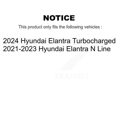 [Avant et Arrière] Disque de frein pour Hyundai Elantra KD-100619