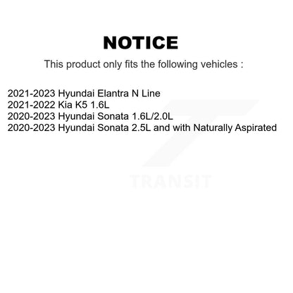 [Avant] Disque de frein pour Hyundai Elantra Kona Sonata Kia Niro EV K5 Electric KD-100627