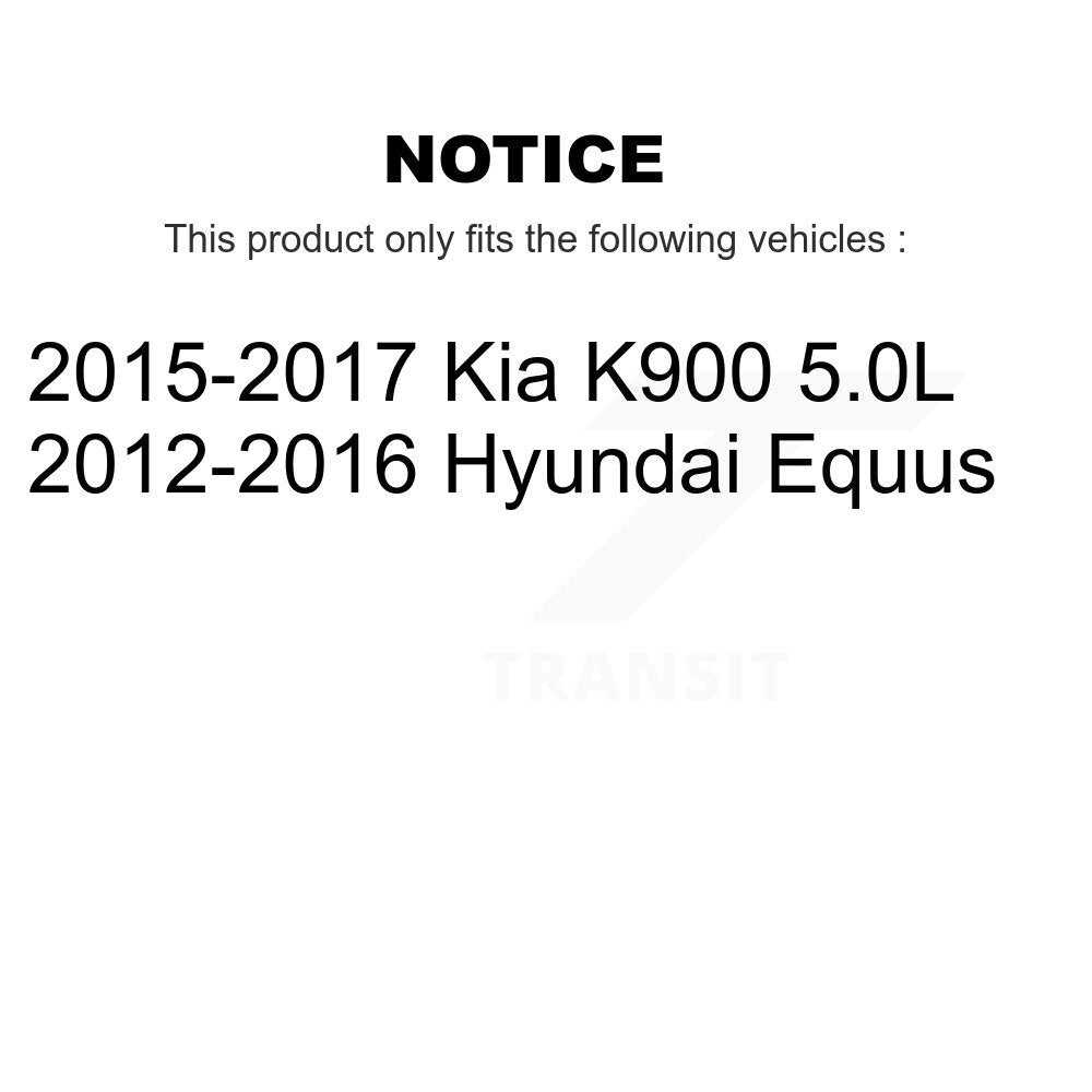 [Avant et Arrière] Disque de frein pour Hyundai Equus Kia K900 KD-100646