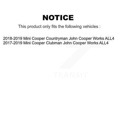 [Avant et Arrière] Disque de frein pour Mini Cooper Countryman Clubman KD-100661