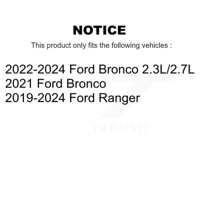 [Avant et Arrière] Disque de frein pour Ford Ranger Bronco KD-100667