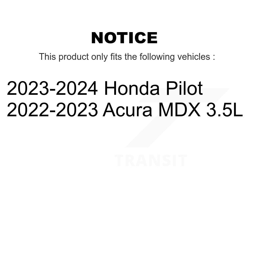 [Avant] Disque de frein pour Acura MDX Honda Pilot KD-100708