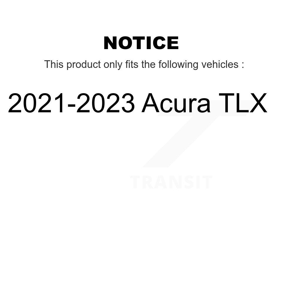 [Arrière] Disque de frein pour 2021-2023 Acura TLX KD-100736