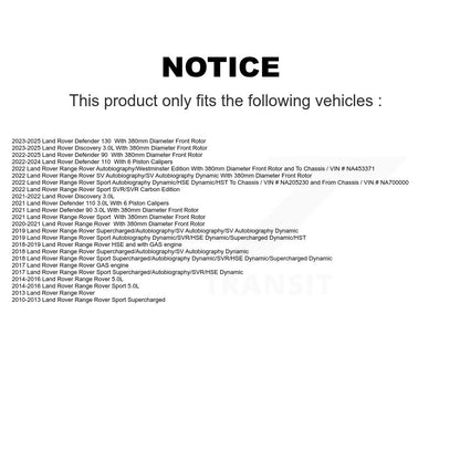 [Avant] Disque de frein pour Land Rover Range Sport Defender 110 Discovery 130 90 KD-100745