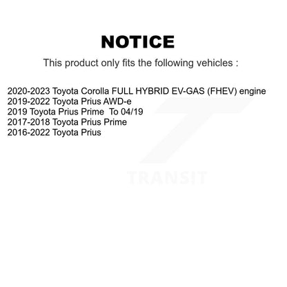 [Avant] Disque de frein pour Toyota Corolla Prius Prime AWD-e KD-100773