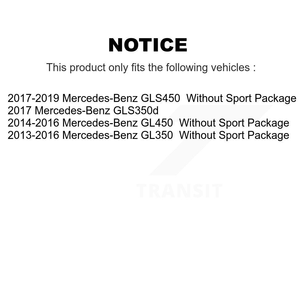 [Avant et Arrière] Disque de frein pour Mercedes-Benz GL350 GLS450 GL450 GLS350d KD-100842