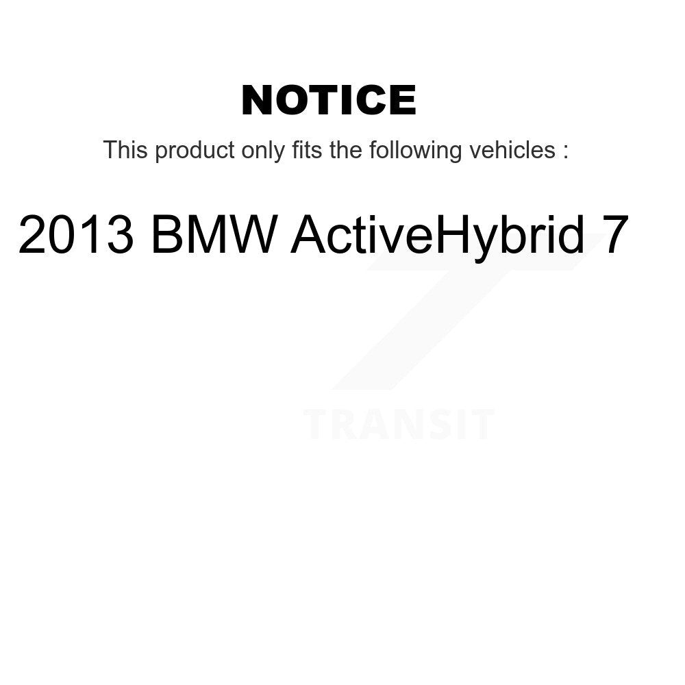 [Avant et Arrière] Disque de frein pour 2013 BMW ActiveHybrid 7 KD-100859