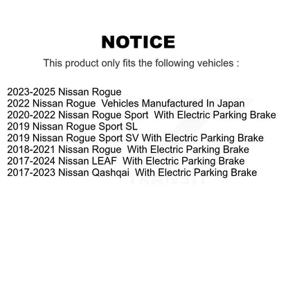 [Arrière] Disque de frein pour Nissan Rogue Qashqai Sport LEAF KD-100861