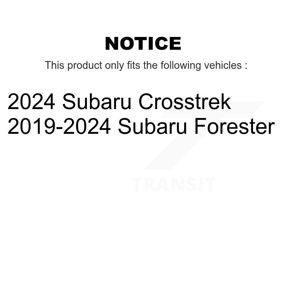 [Arrière] Disque de frein pour Subaru Forester Crosstrek KD-100897