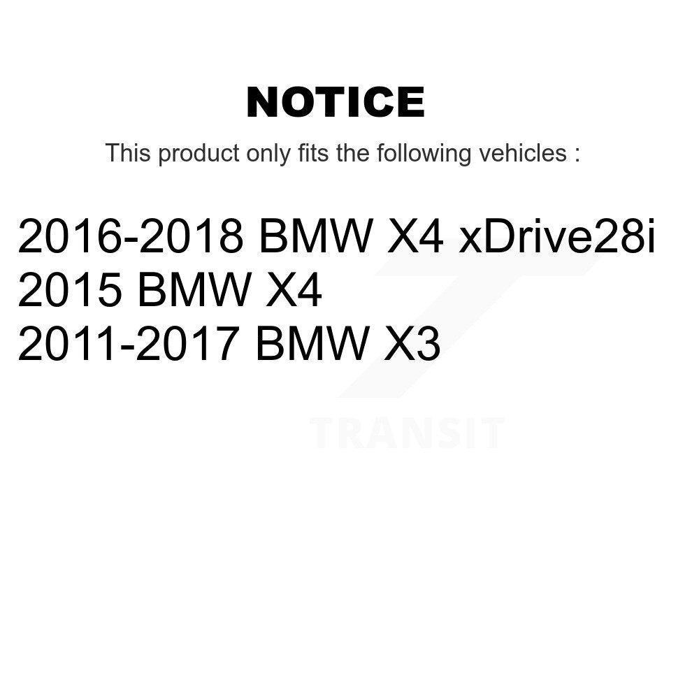 [Avant] Disque et plaquette de frein pour BMW X3 X4 KDA-100352
