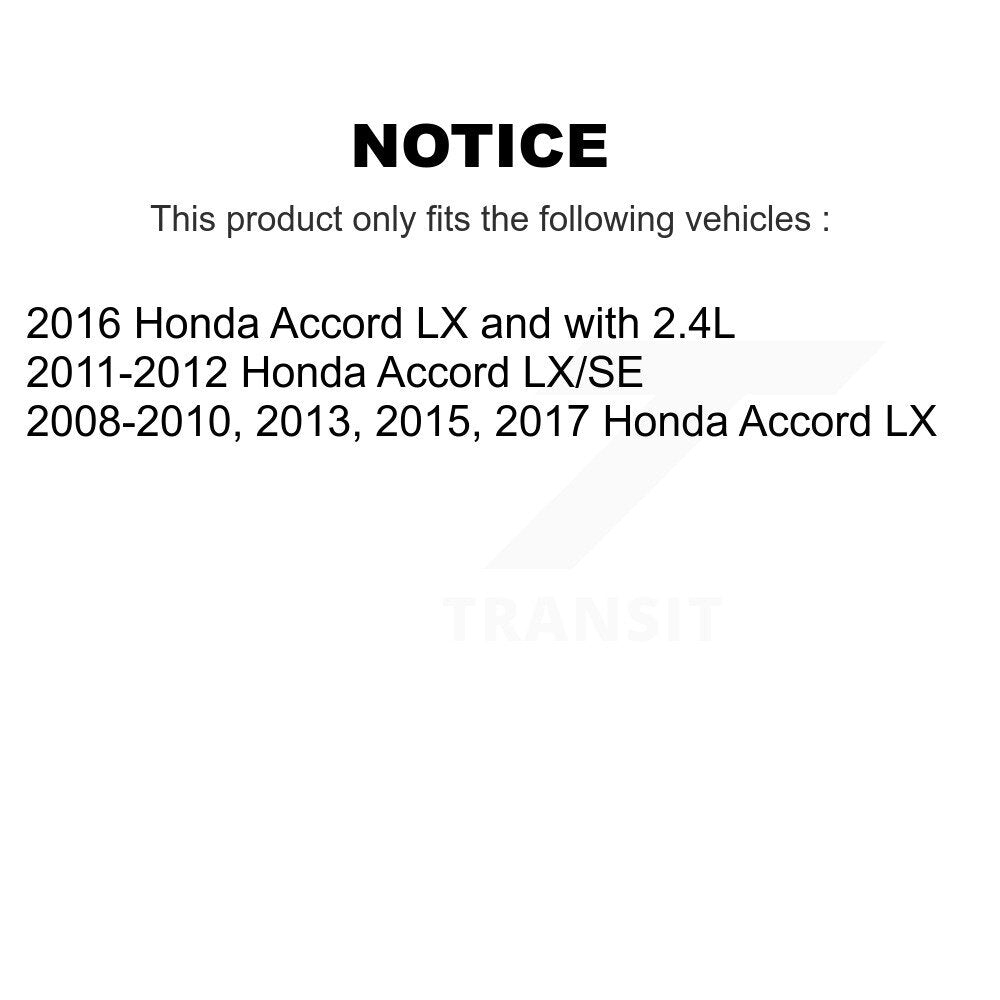 [Avant et Arrière] Disque et plaquette de frein pour Honda Accord KDA-102393