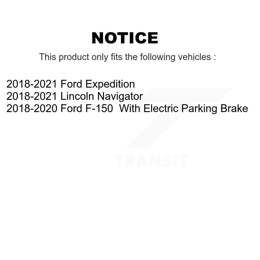 [Avant et Arrière] Disque et plaquette de frein pour Ford F-150 Expedition Lincoln KDA-102848