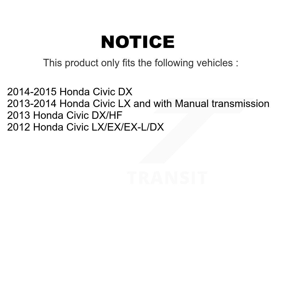 [Avant] Kit de disque (percé rainuré revêtu) et plaquette (céramique) de frein pour Honda Civic KDC-100071