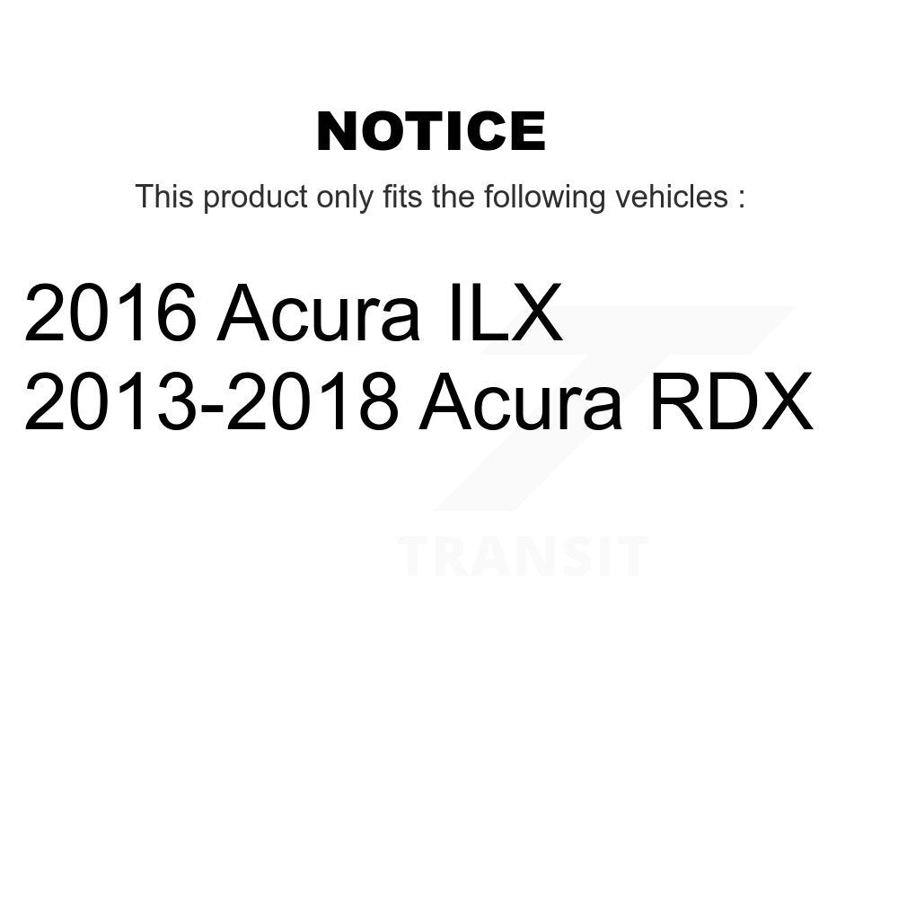 [Avant] Kit de disque (percé rainuré revêtu) et plaquette (céramique) de frein pour Acura RDX ILX KDC-100251