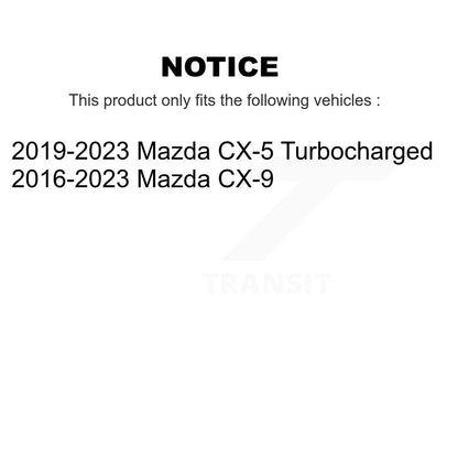 [Avant] Disque et plaquette de frein pour Mazda CX-5 CX-9 KDC-101175