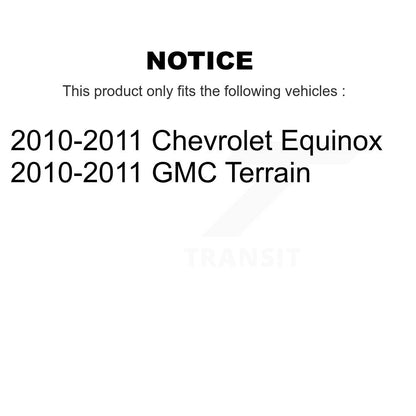 [Arrière] Disque et plaquette de frein pour Chevrolet KDC-101566