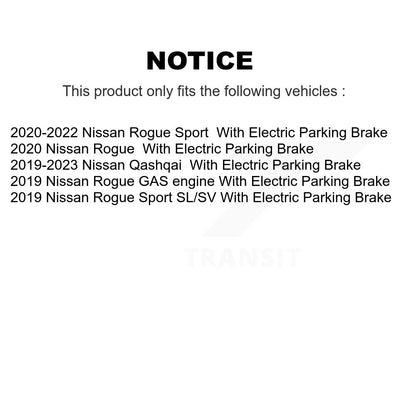 [Avant et Arrière] Disque et plaquette de frein pour Nissan Rogue Sport Qashqai KDS-101610