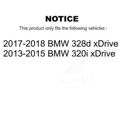 [Avant + Arrière] Kit de disque (percé rainuré revêtu) et plaquette (céramique) de frein pour BMW 328i xDrive 320i 330i 428i 430i Gran Coupe 328d GT KDT-100348