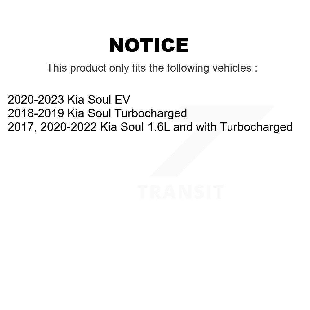 [Avant] Disque et plaquette de frein pour Kia Soul EV KDT-101115