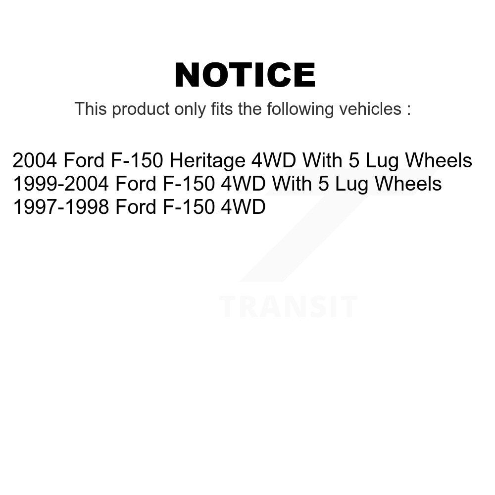 [Avant] Kit de disque (revêtu) de frein pour Ford F-150 Heritage 4WD KG-100068