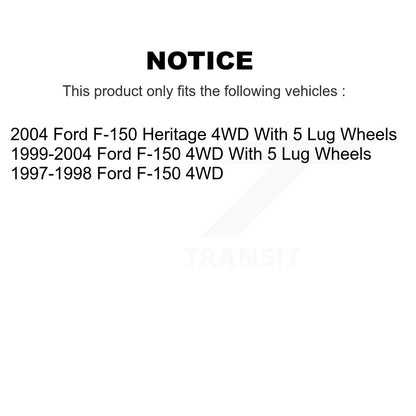 [Avant] Kit de disque (revêtu) de frein pour Ford F-150 Heritage 4WD KG-100068